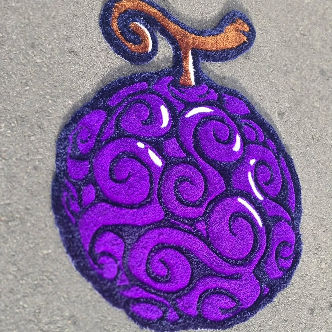 One Piece Devil Fruit rug
