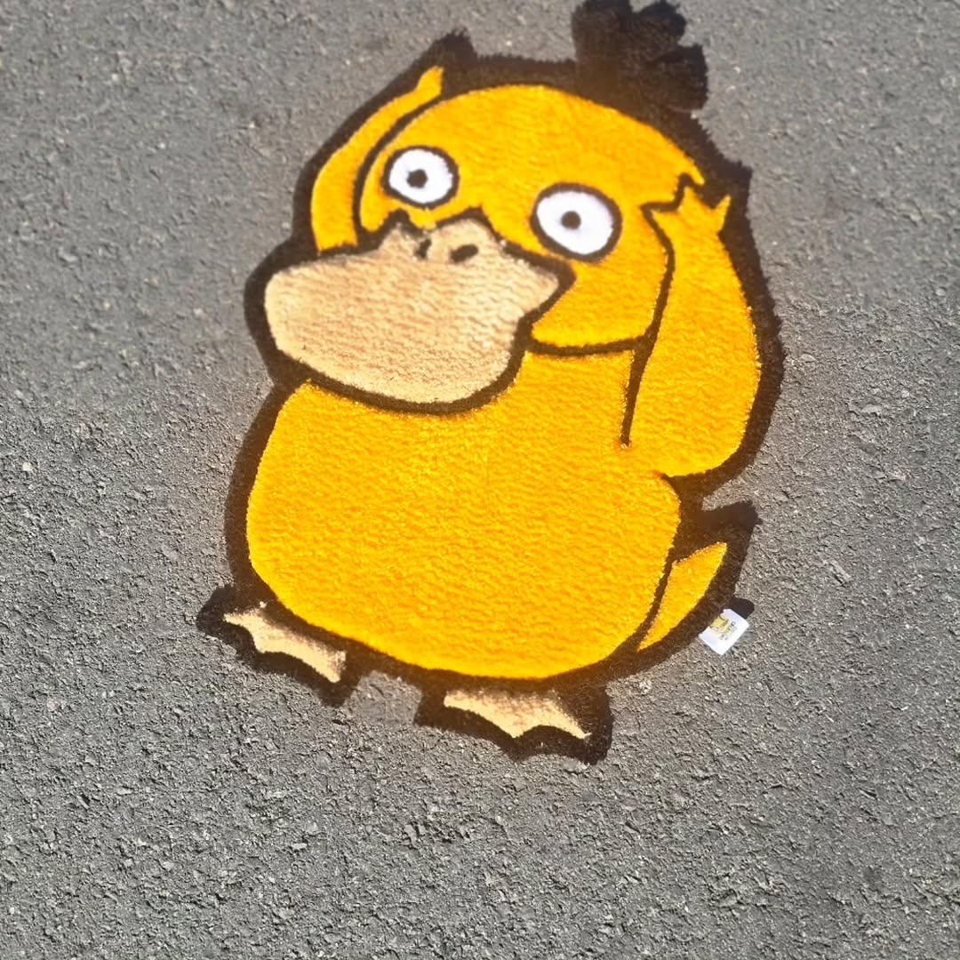 Psyduck Pokemon rug