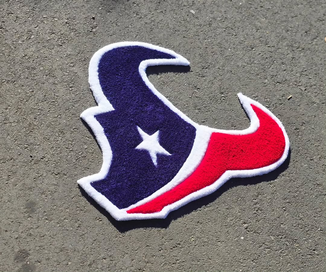 Houston Texans logo rug